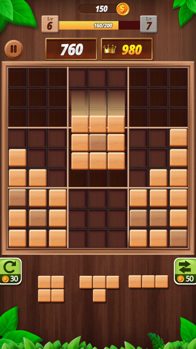 Screenshot di Block Puzzle - Wood Blast