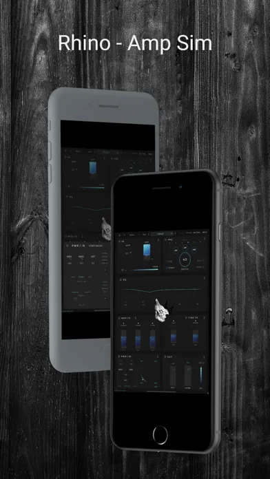 Capturas de pantalla de Rhino - Guitar Amp Sim