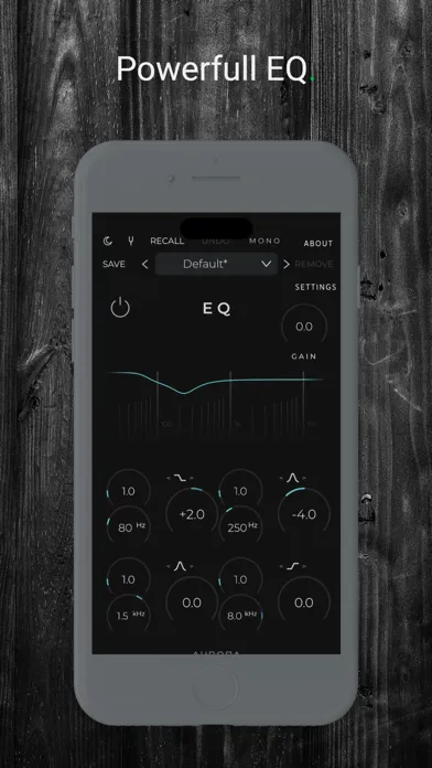 Capturas de pantalla de Rhino - Guitar Amp Sim