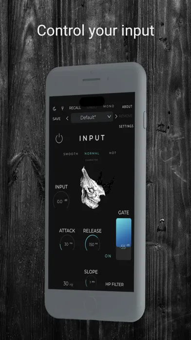 Capturas de pantalla de Rhino - Guitar Amp Sim
