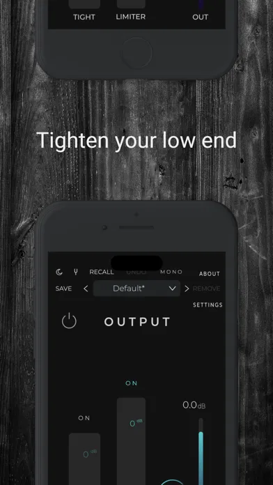 Capturas de pantalla de Rhino - Guitar Amp Sim