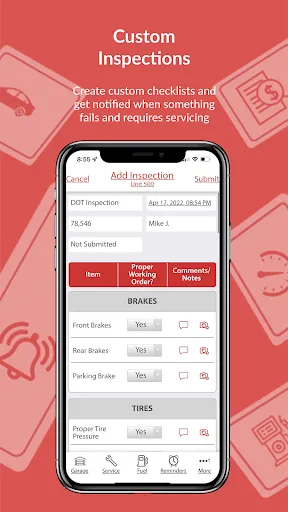 تصاویر AUTOsist Fleet Maintenance App