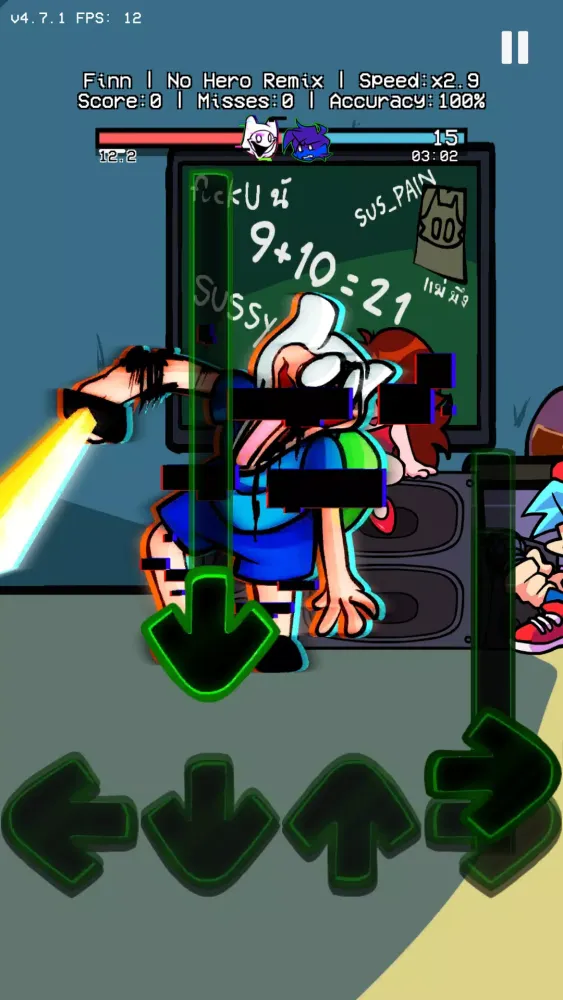 Finn Digital Darkness Battle Screenshots