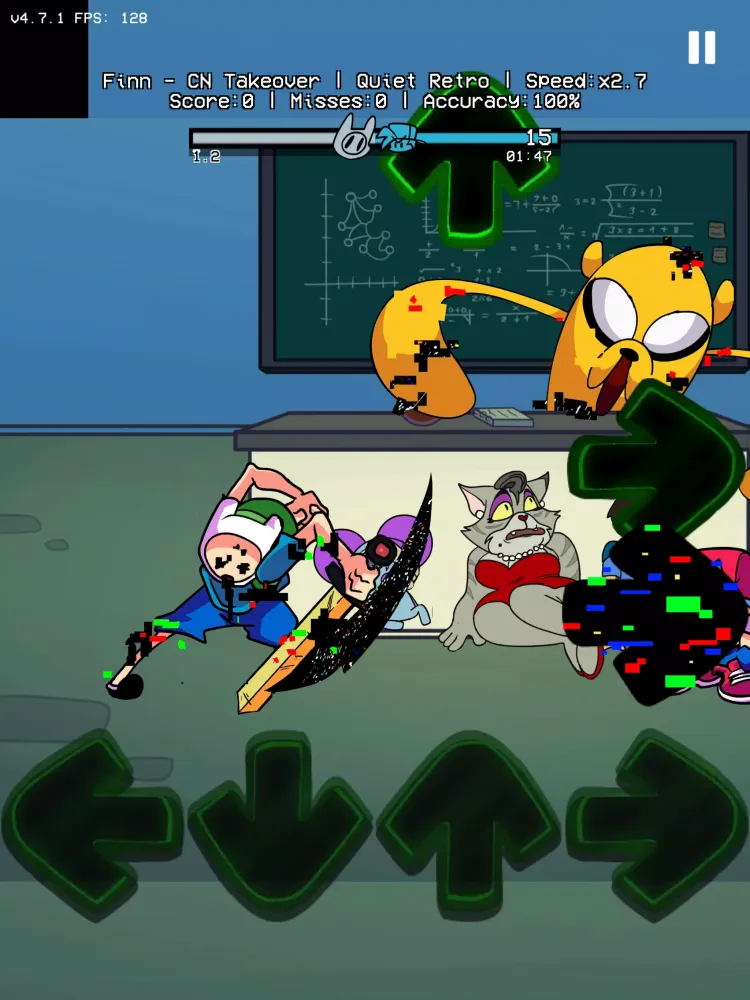 Finn Digital Darkness Battle Screenshots