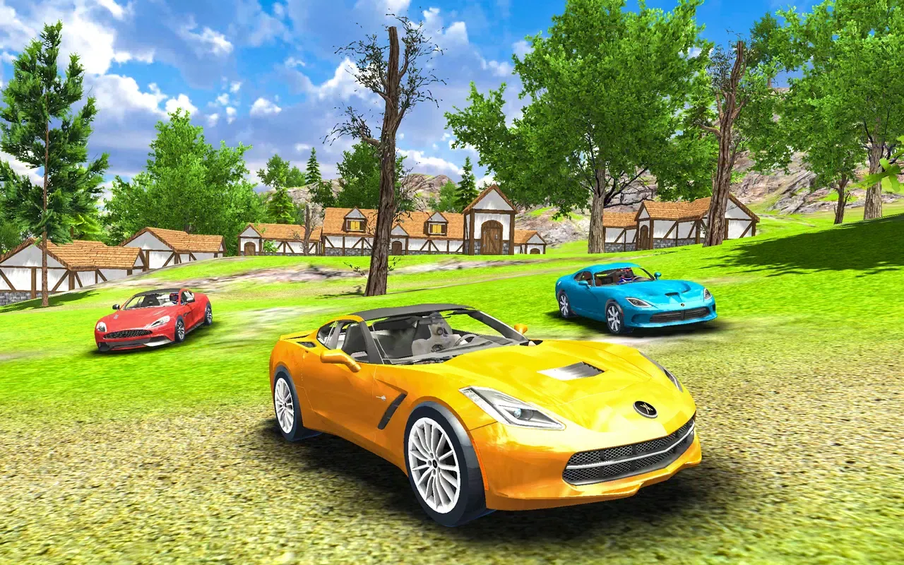 Flying Taxi Simulator Car Game应用截图