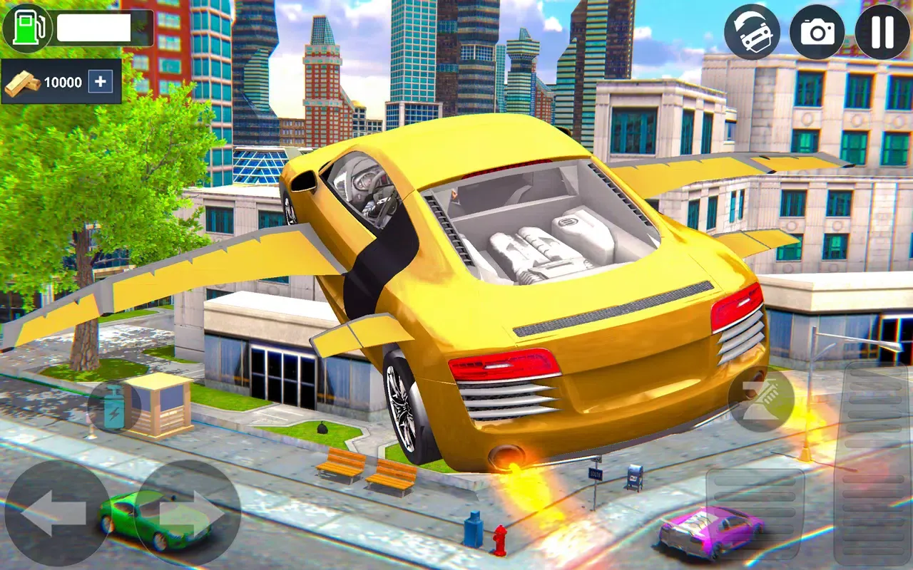 Flying Taxi Simulator Car Game应用截图