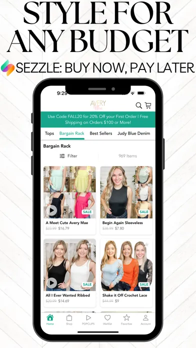 Avery Mae Boutique سکرین شاٹس