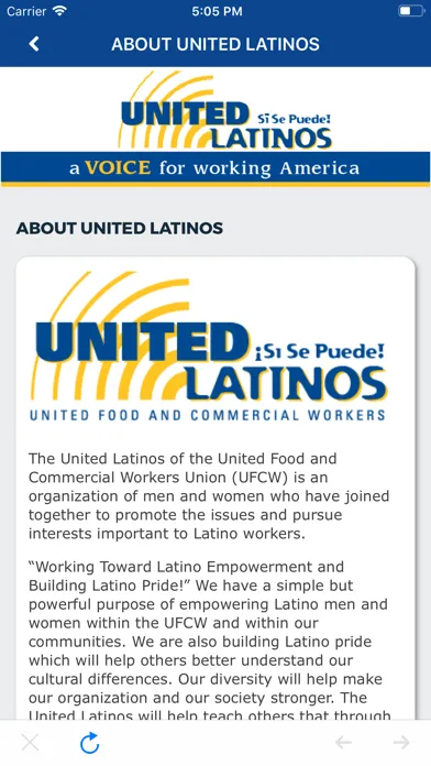 United Latinos Ekran Görüntüleri