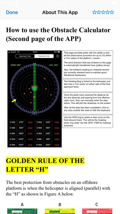 Скриншоты Offshore Safe Approach Calc
