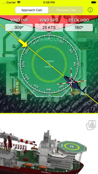 Скриншоты Offshore Safe Approach Calc