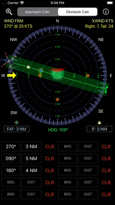 Скриншоты Offshore Safe Approach Calc