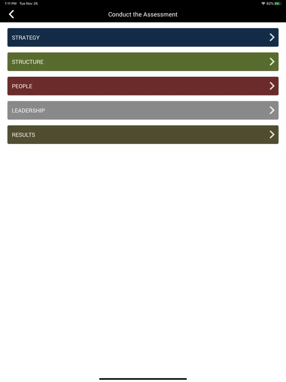 Screenshot di Organizational Development App iPad 