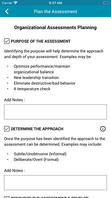 Organizational Development App Ekran Görüntüleri