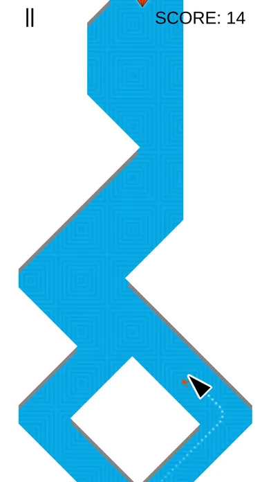 Captures d'écran de Arrow Zig-Zag Racer