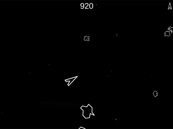 Asteroids -retro space shooter iPad  스크린샷