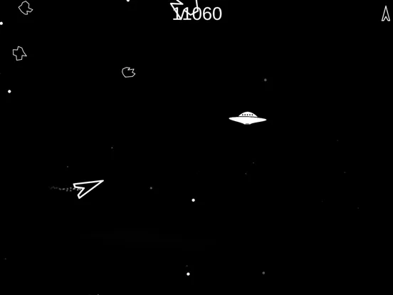 Asteroids -retro space shooter iPad  스크린샷