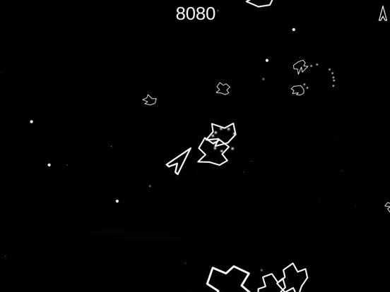 Asteroids -retro space shooter iPad  스크린샷