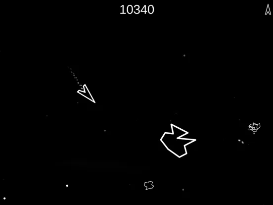 Asteroids -retro space shooter iPad  스크린샷