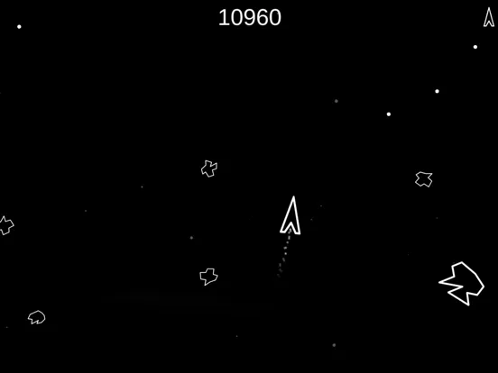 Asteroids -retro space shooter iPad  스크린샷