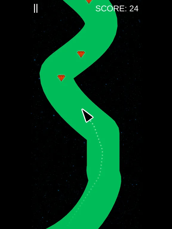 Tangkapan layar Follow The Path Dude iPad 