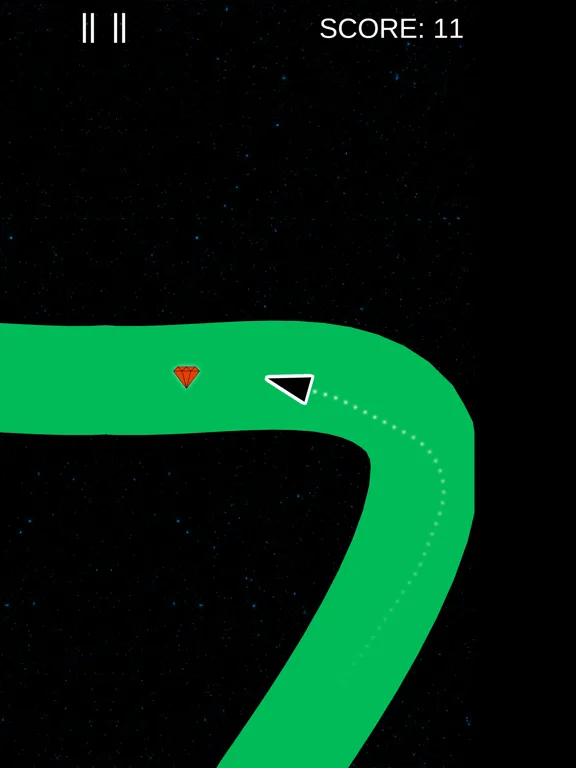 Tangkapan layar Follow The Path Dude iPad 