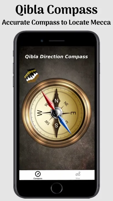 Finder Qibla Direction Compass سکرین شاٹس