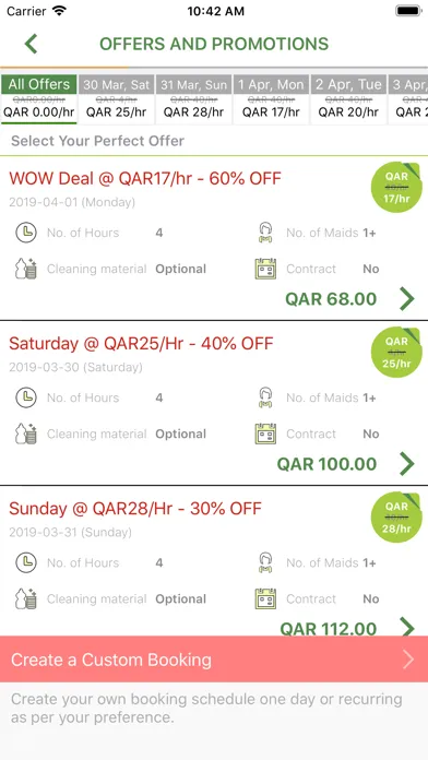 Offer Maids Qatar應用截圖