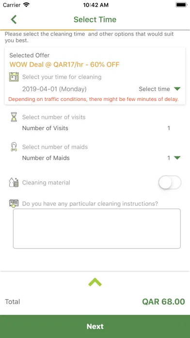 Offer Maids Qatar應用截圖