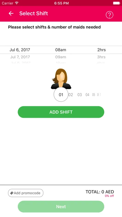 PickMaid-Qatar Screenshots