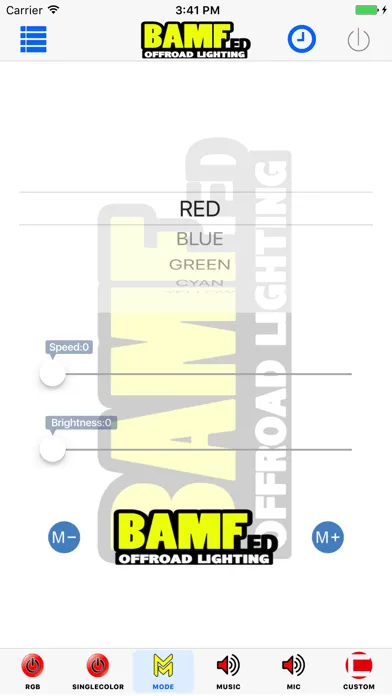 BAMF LED 스크린샷