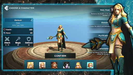 Captures d'écran de Fantasy Heroes: Action RPG 3D