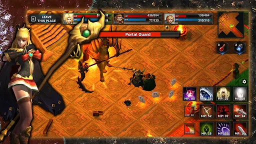 Captures d'écran de Fantasy Heroes: Action RPG 3D