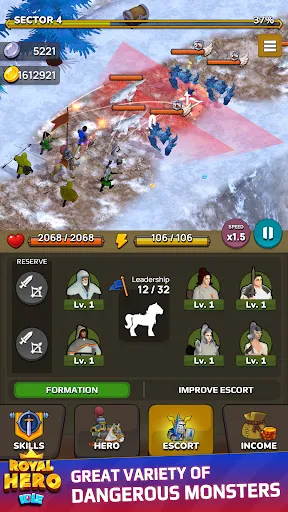 Idle Royal Hero: Tower Defense应用截图
