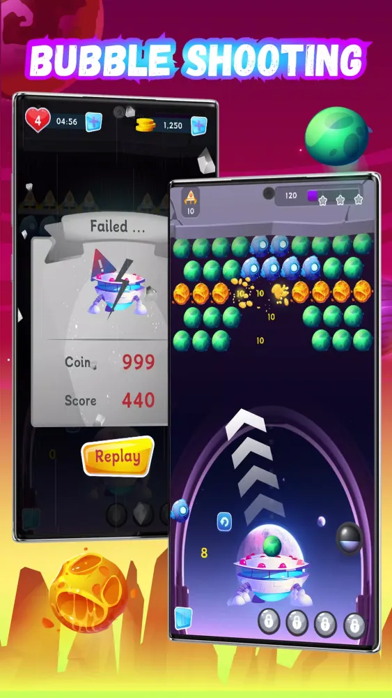 Capturas de pantalla de Bubble Space Shooter