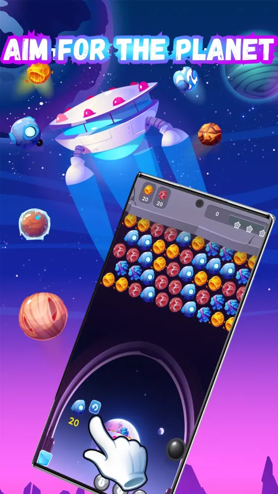 Capturas de pantalla de Bubble Space Shooter