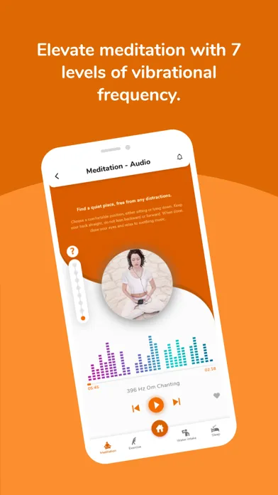 Ảnh chụp màn hình của Luvo Calming Guided Meditation