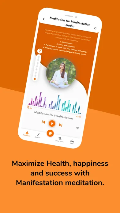 Ảnh chụp màn hình của Luvo Calming Guided Meditation