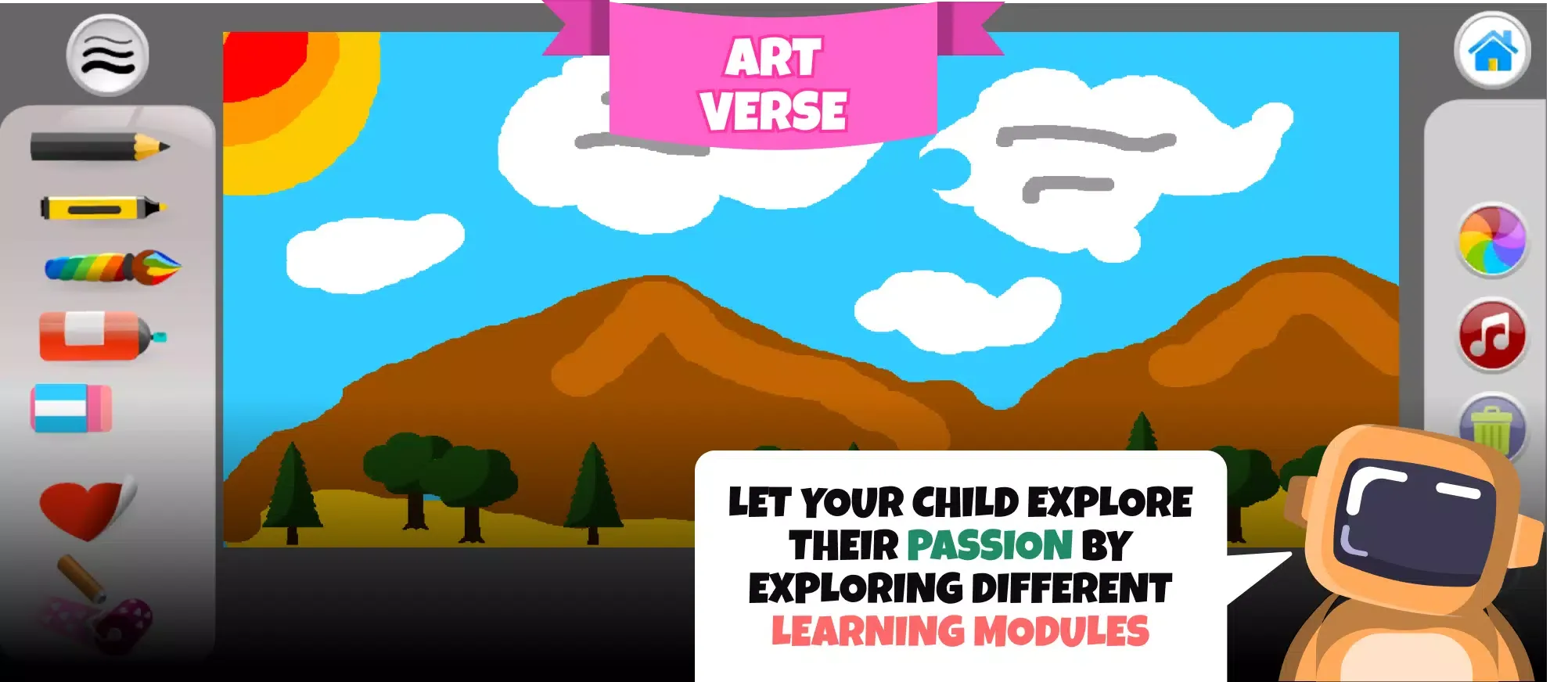 ภาพหน้าจอของ Butterfly Eduverse