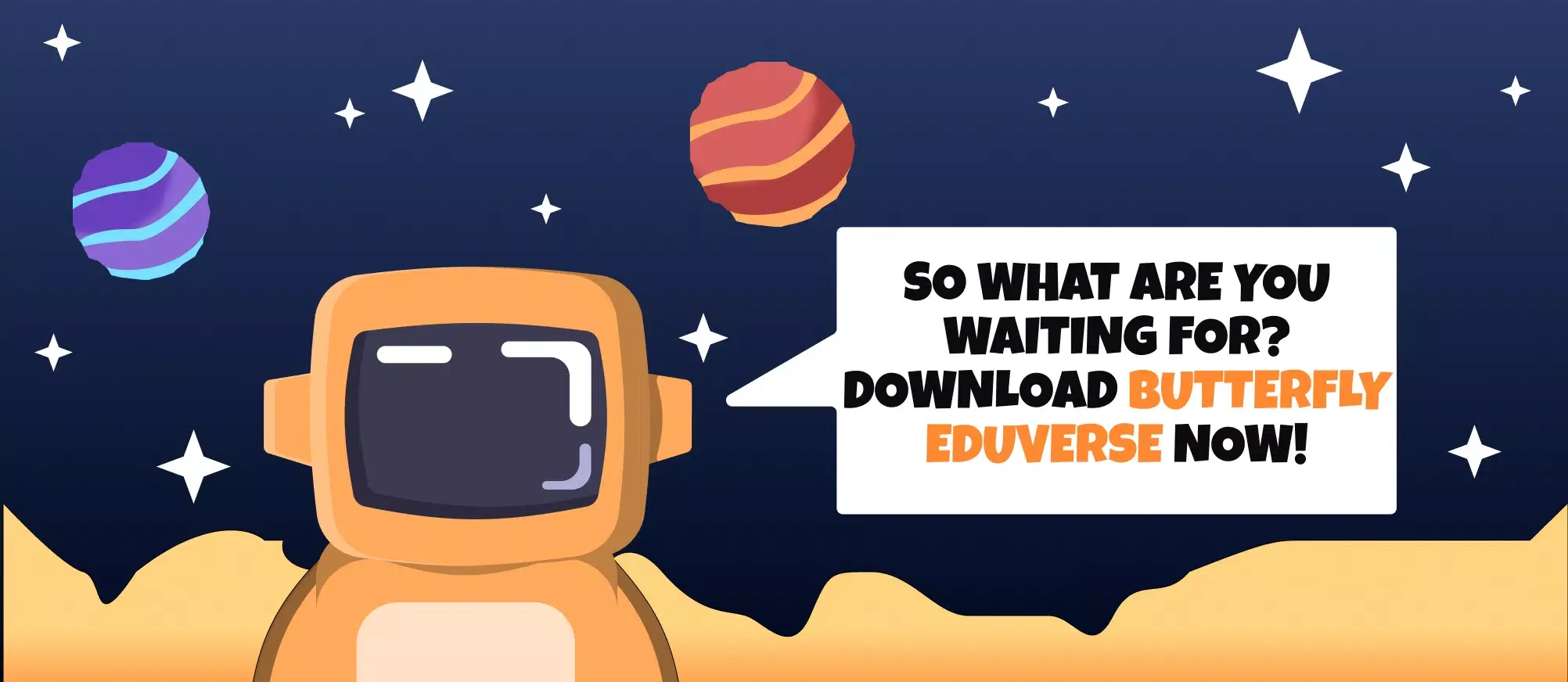 ภาพหน้าจอของ Butterfly Eduverse