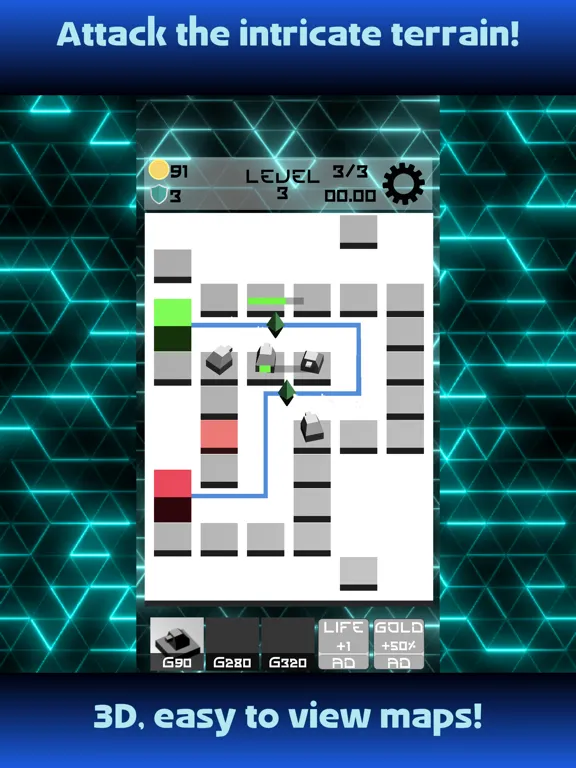 Screenshot di Tower Defens:PoketTD 3D iPad 