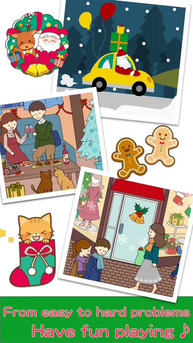 ภาพหน้าจอของ Xmas Spot The Difference DX