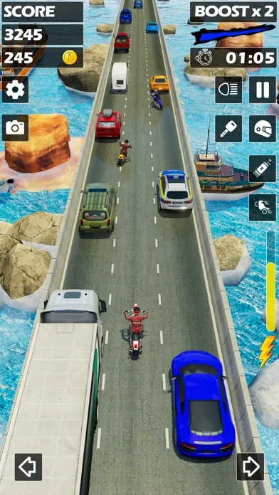 Скриншоты Biker Dude Road Riders Racing
