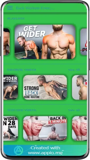 تصاویر Back Workout Exercises At Home