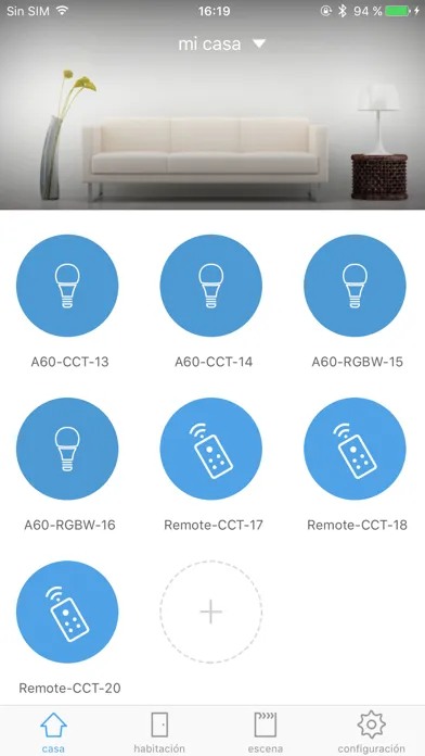Ảnh chụp màn hình của Smart Home