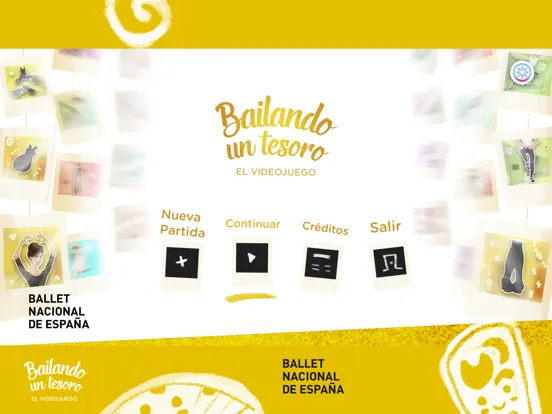 Tangkapan skrin Bailando un Tesoro iPad 