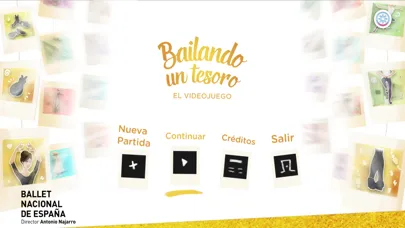 Tangkapan skrin Bailando un Tesoro