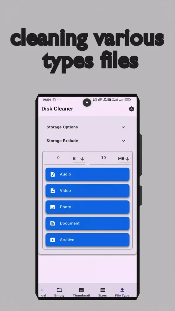 Disk Cleaner Screenshots