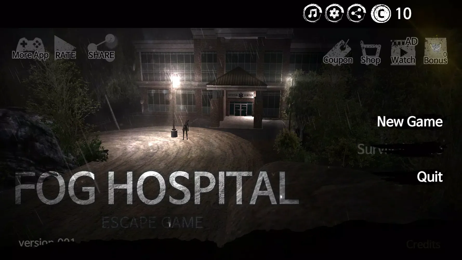 Скриншоты Fog Hospital (Escape game)