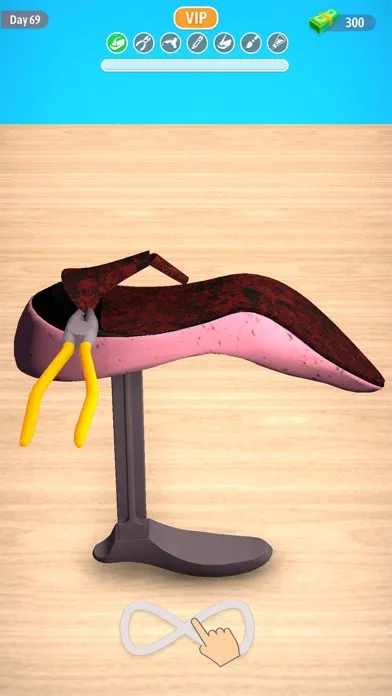 Zrzuty ekranu DIY Shoe