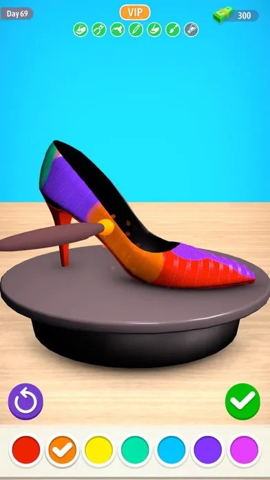 Zrzuty ekranu DIY Shoe